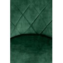 Стул барный HALMAR H101 темно-зеленый/черный